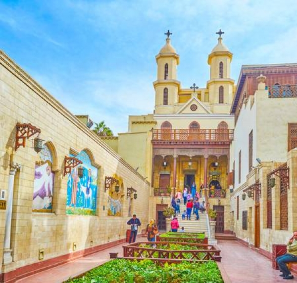 Old Coptic Cairo &amp; Amr Ibn Elass Mosque